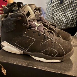 Jordan Kids Sneakers Black and Gray